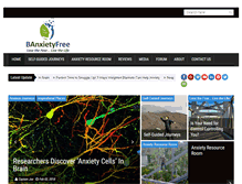 Tablet Screenshot of banxietyfree.com